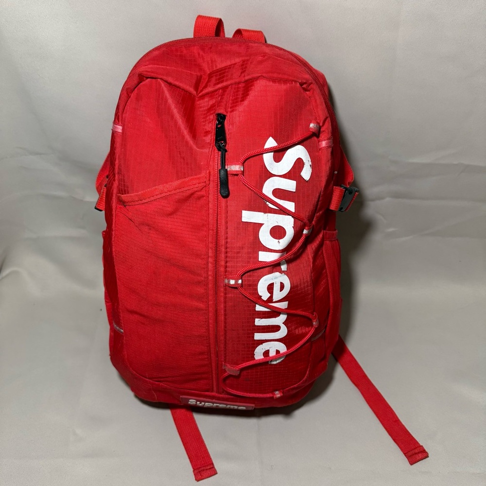 Supreme Backpack Red SS17 Style